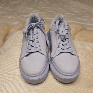 ASOS Light Blue Platform Sneakers Classic Low-Top Design